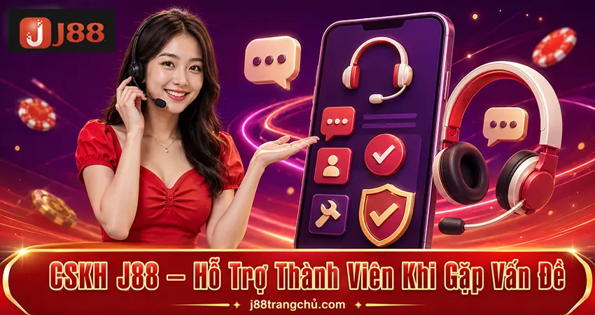 CSKH J88 – Hỗ Trợ Thành Viên Khi Gặp Vấn Đề