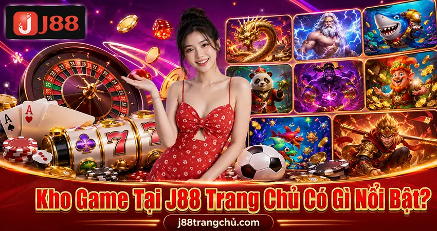 Kho Game Tại J88 Trang Chủ Có Gì Nổi Bật?