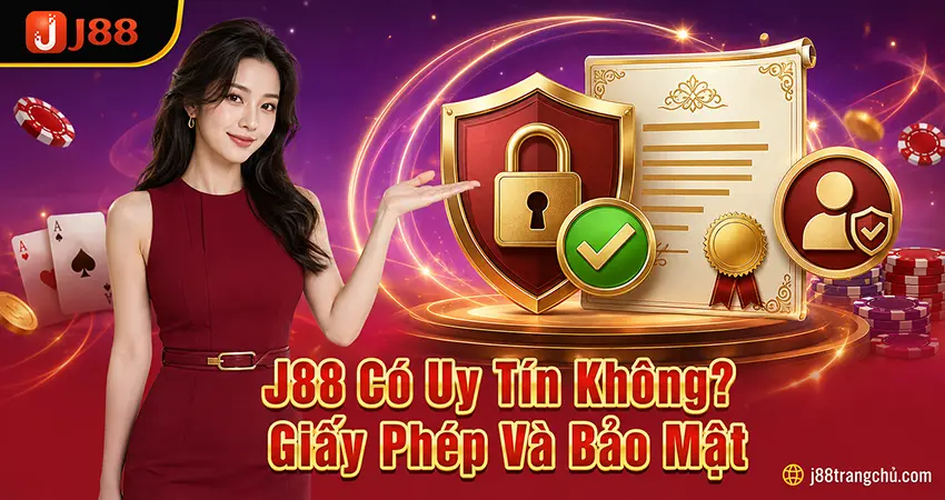 J88 Có Uy Tín Không? Giấy Phép Và Bảo Mật